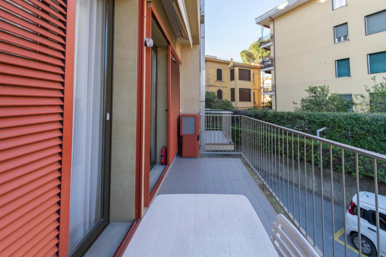 113 - Casa Le Terrazze In Centro 100 Metri Mare Spiaggia, Box Auto Gratis Sestri Levante Kültér fotó
